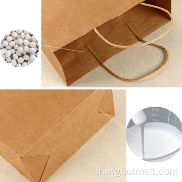 Glue pour faire des sacs en papier